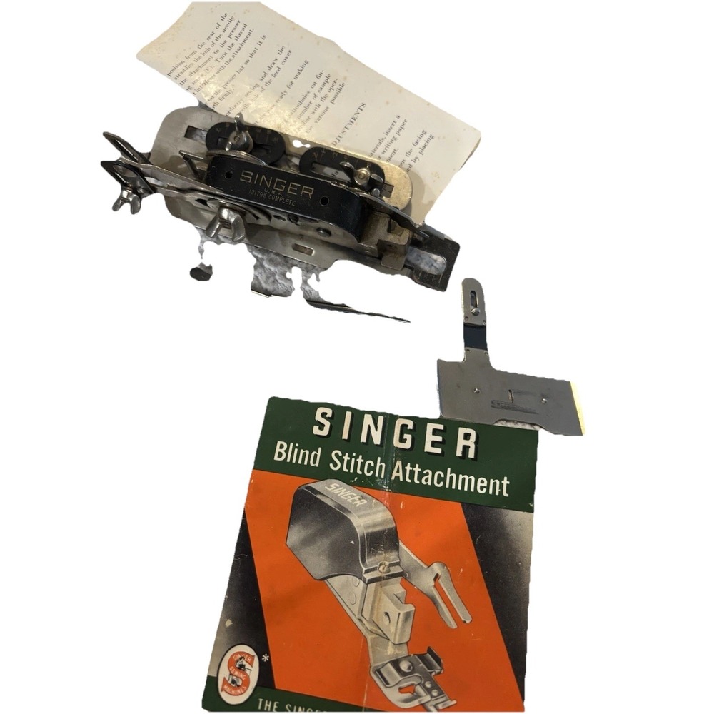 Vintage Singer 121795 Buttonhole Attachment For Singer Lock Stitch Sewing Mach.
